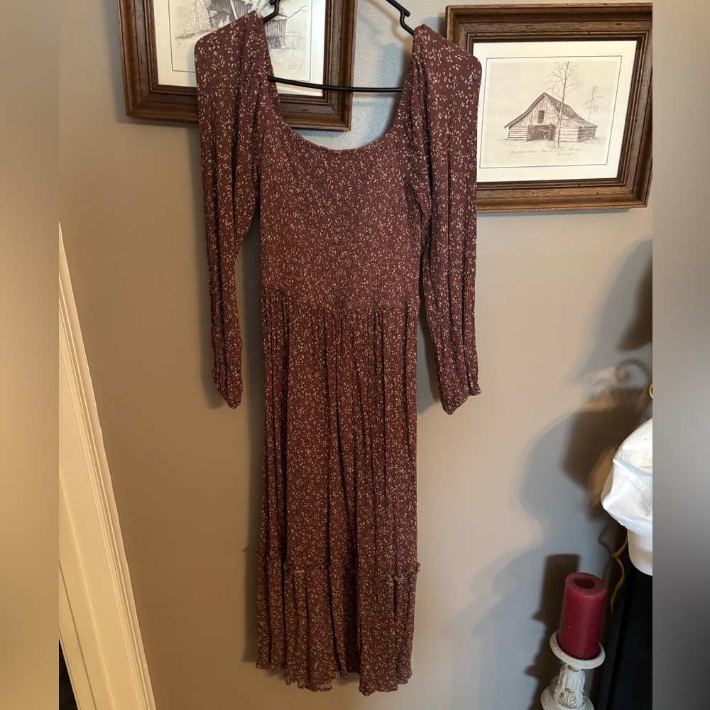 Floral midi dress